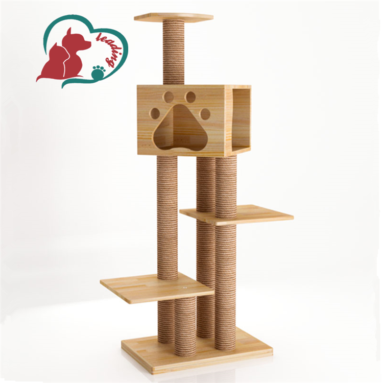 Luxury Wood Cat Tree